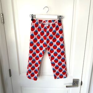 Hanna Andersson 140cm 10 years Super Strawberries Capri Leggings NEW IN BAG